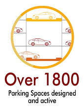 U-tron number of praking spaces - available in 2019