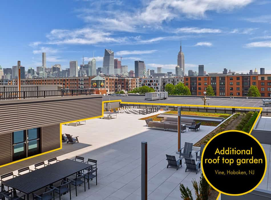 additional rooftop space for apartment 